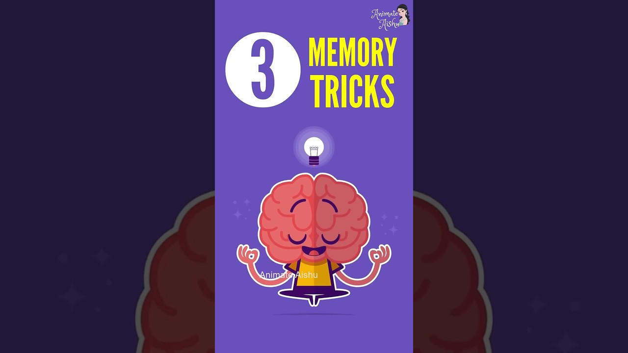 Study Tips #02 | 3 Best Memory Tricks🔥📚✅ #12thpublicexam  #memorytricks #study