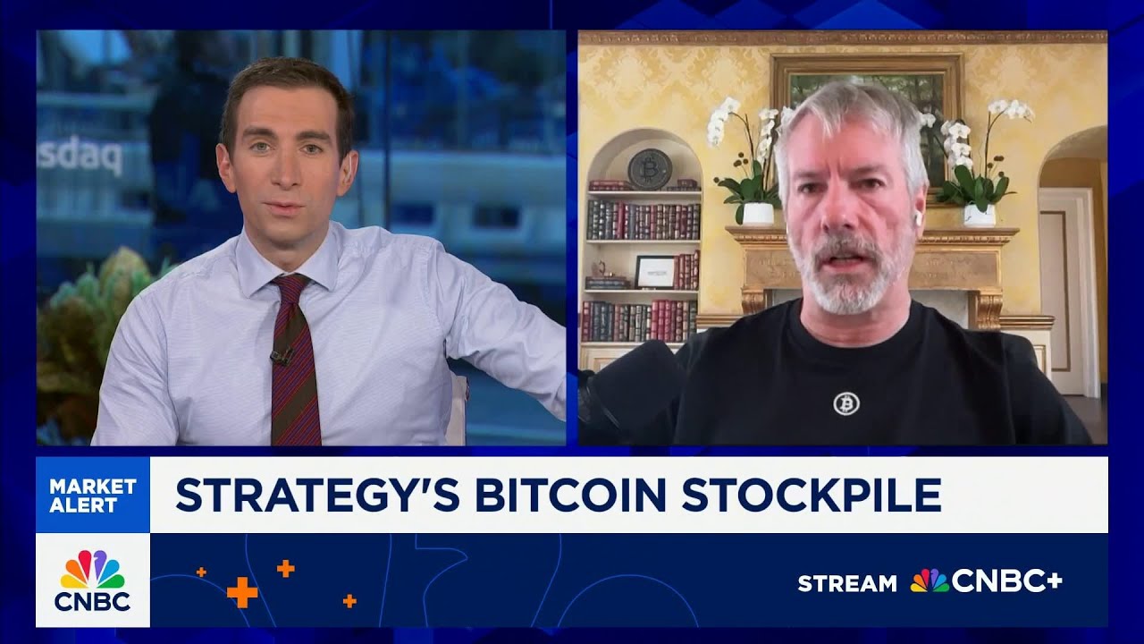 Strategy’s Michael Saylor on bitcoin: The volatility comes with the territory