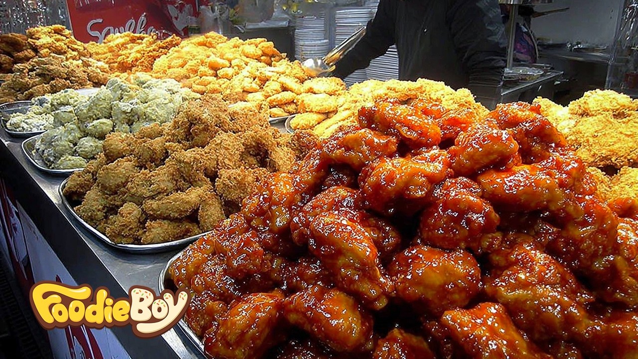 Must-Try Dishes! Korean Traditional Market Street Food Compilation