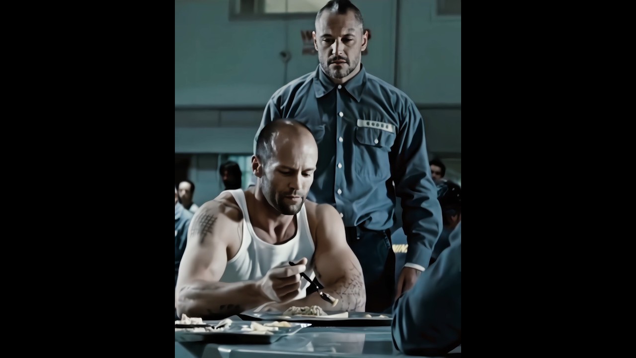 Prison Cafeteria Fight🤯 | Death Race #shorts #jasonstatham