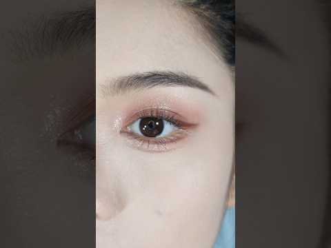 Step by Step Korean Eye Makeup Tutorial Korean Makeup Tutorial #shorts #makeup #cute #eyeliner