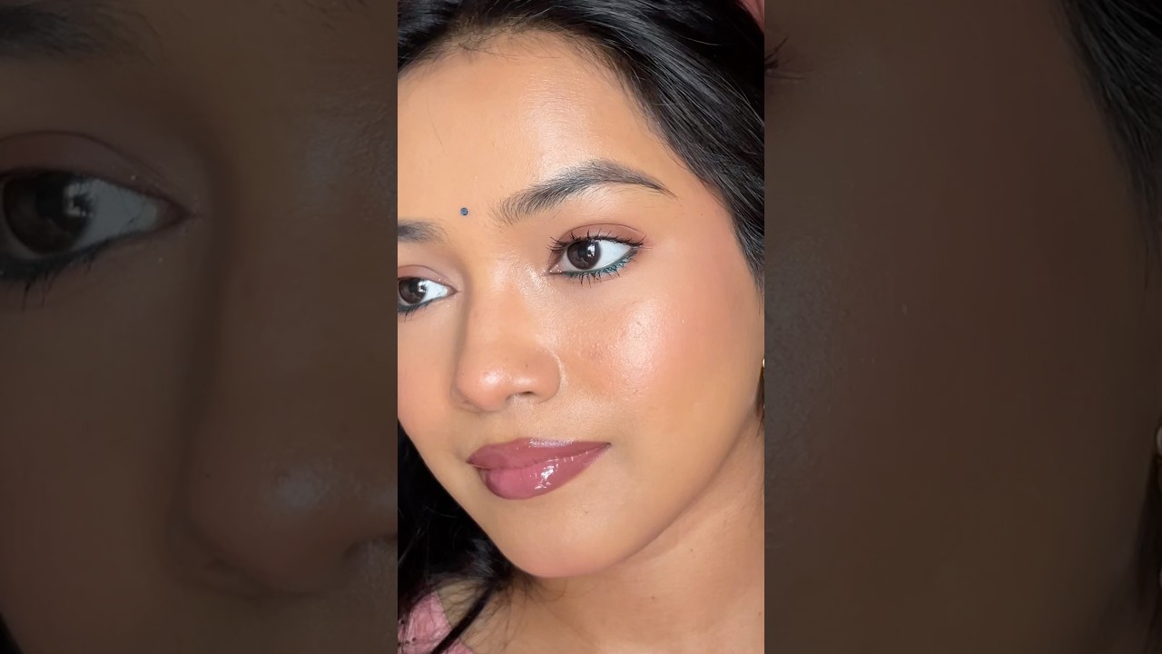 Day – 02 festival series 🪔 ✅ ✨full face makeup tutorial with affordable products #shorts  #youtube