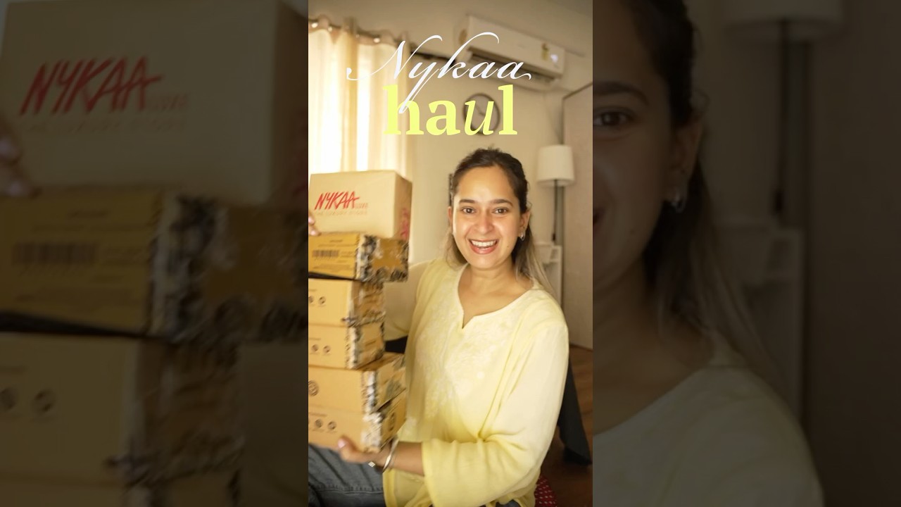 Nykaa sale haul 🩷