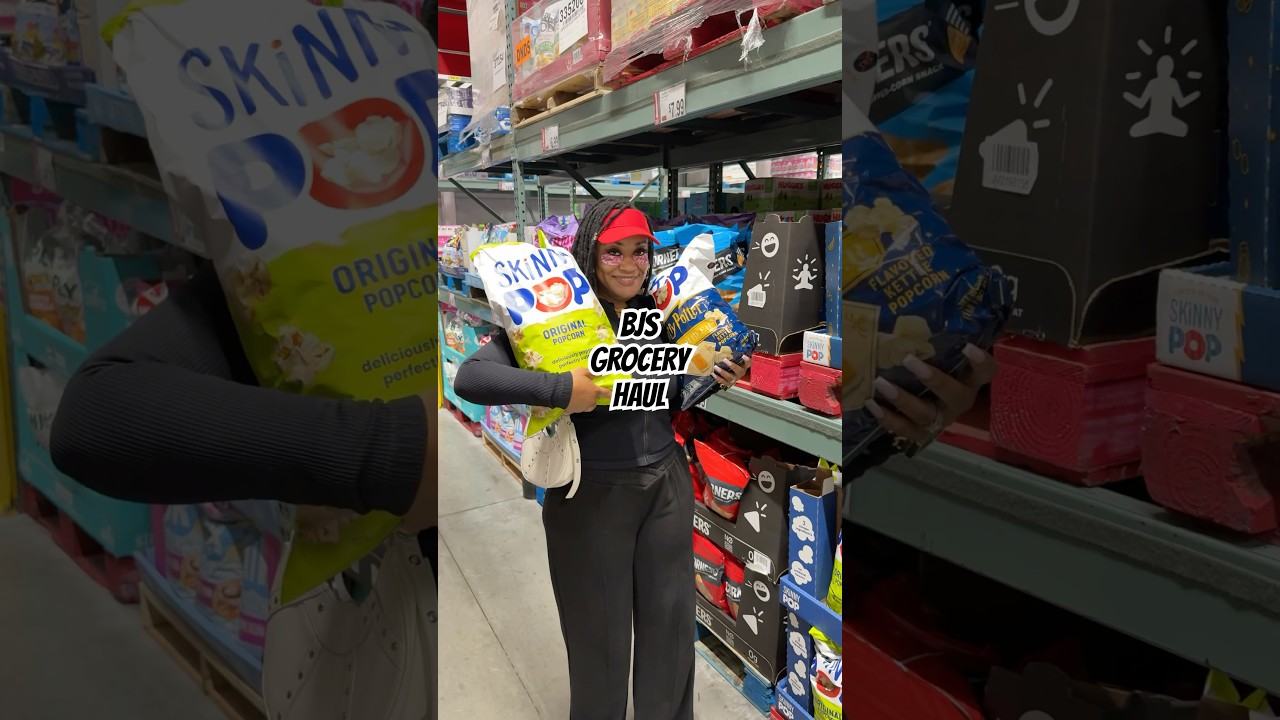 BJs Grocery Haul. What’s your favorite grocery store? 🛒