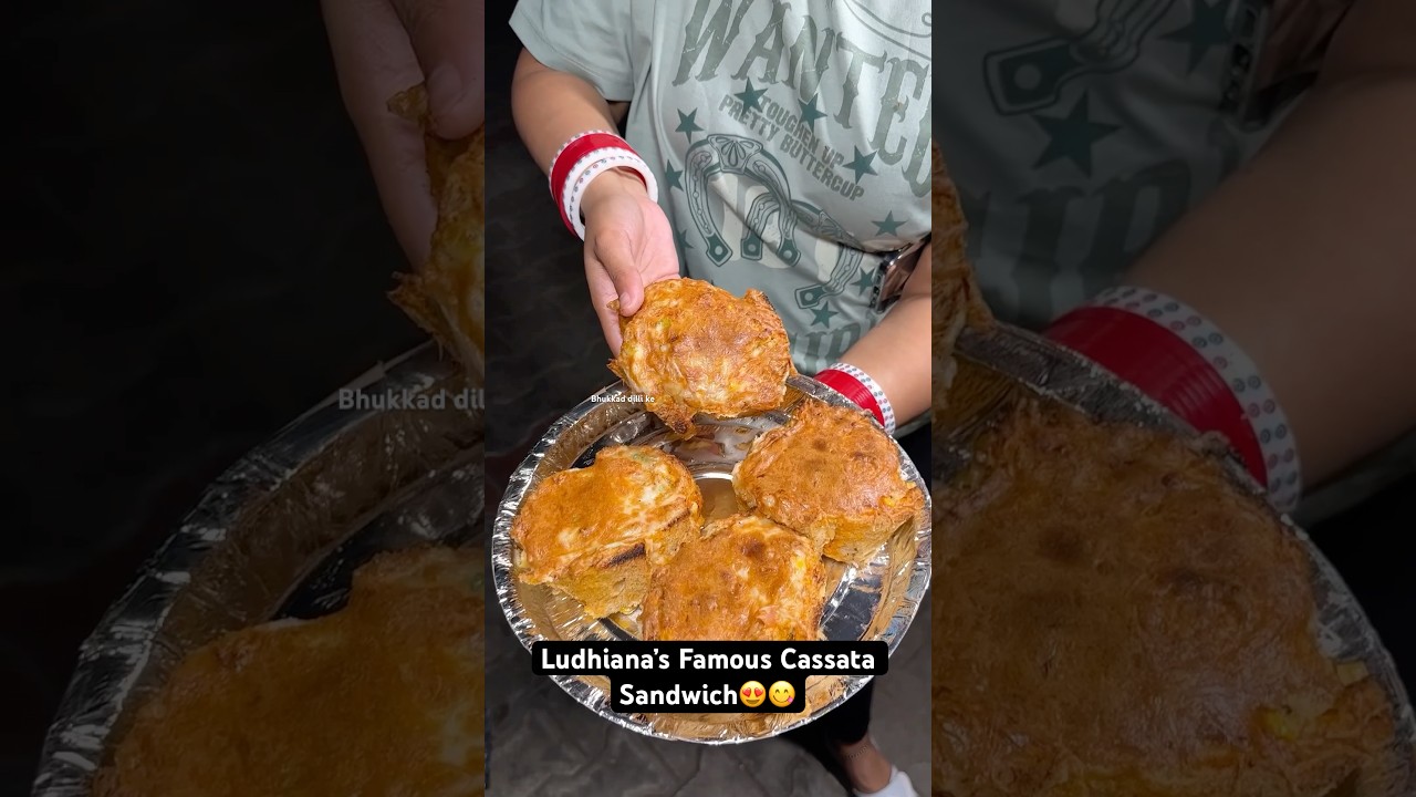 Ludhiana’s Famous Cassata Sandwich😍😋|| Indian Street Food