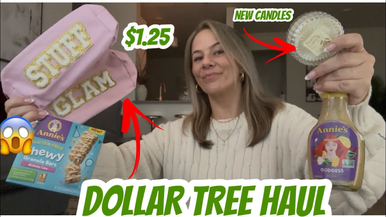 DOLLAR TREE HAUL | NEW | AMAZING BRAND NAME FINDS | NEW CANDLES 😱