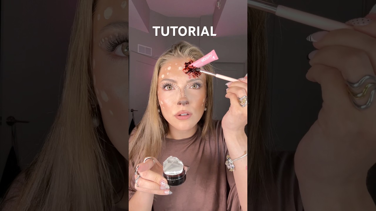 how I created this “Rhode kill” makeup look for Halloween!! ✨ #makeuptutorial #halloweenmakeup