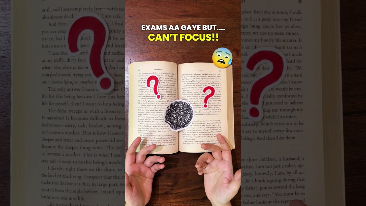 Follow My Secret Study Tricks to Study Less & Score More with Full Focus 🔥😎 #study #exams #studytips