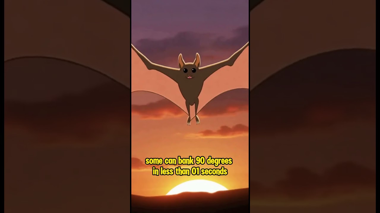 Why Bats Are the Only Flying Mammals#ScienceFacts, #ScienceAnimation,