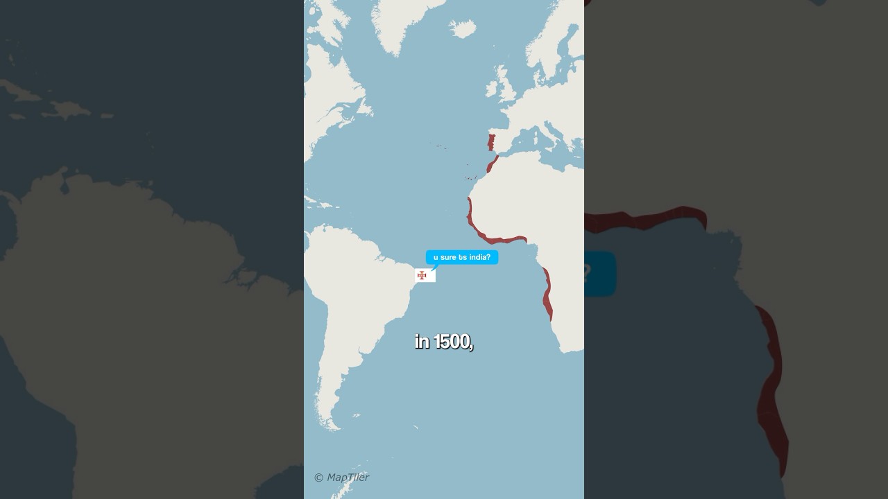 How did portugal empire grew so big in 1500s #history