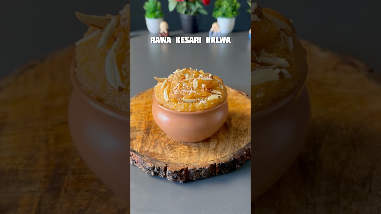 Viral Rava Kesari Halwa Recipe #shorts #halwa #dessert #recipe