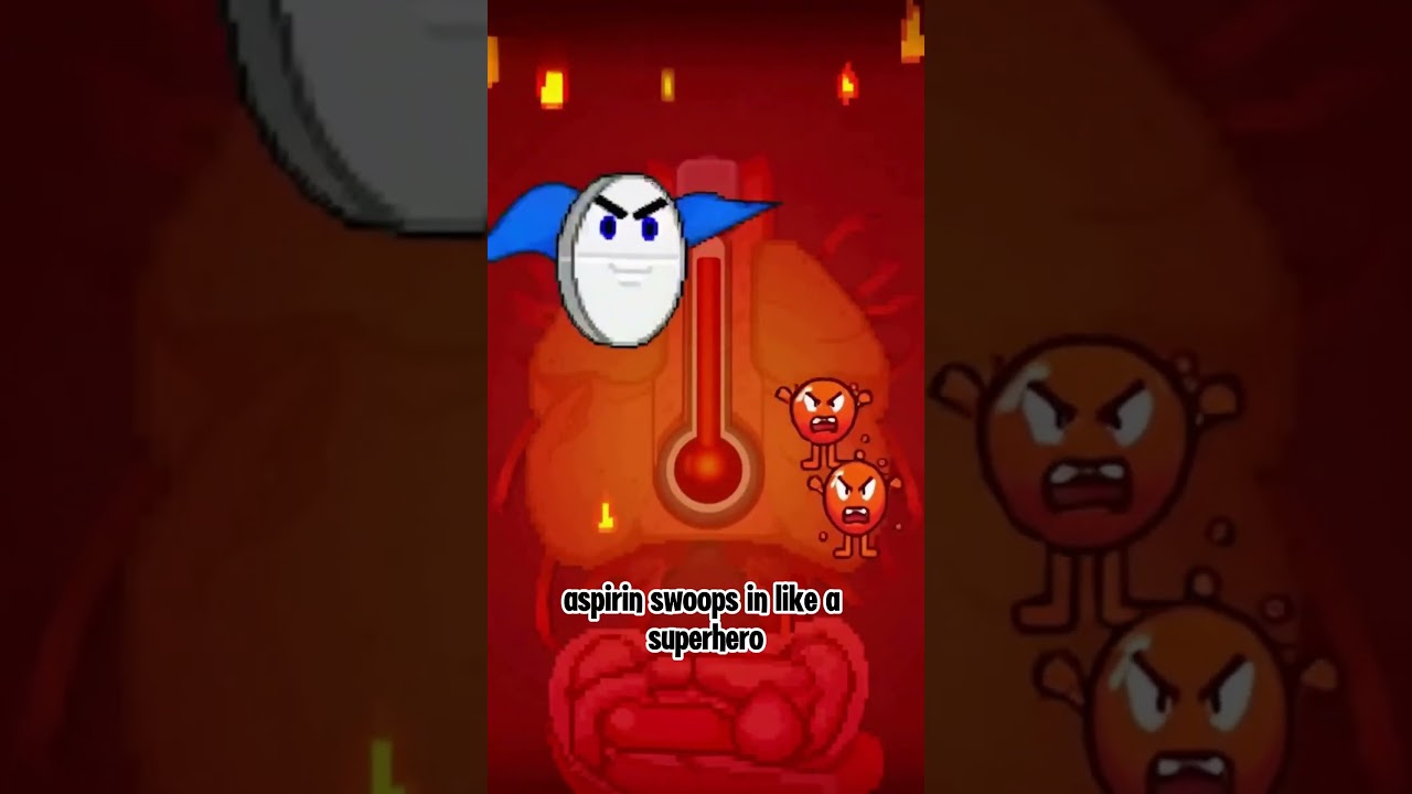 why aspirin can lower fever so effectively#ScienceFacts, #ScienceAnimation,