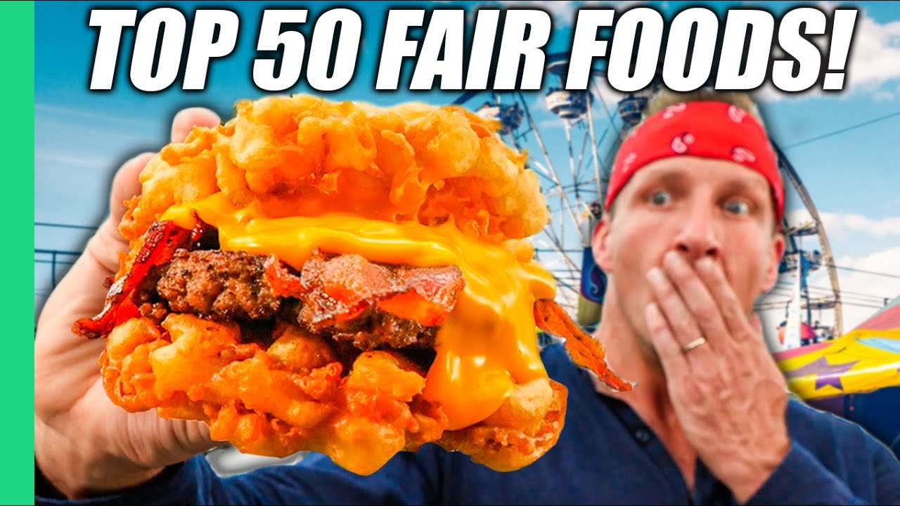 Must Try Before You Die!! USA’s TOP 50 INSANE Fair Foods!!!