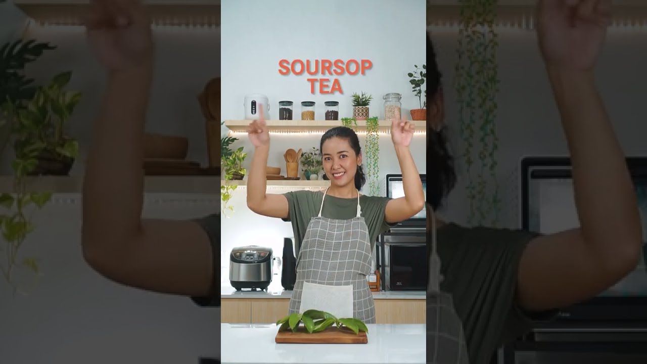 How to make Soursop Tea #shorts #tea #teaislife #teatime #tealover