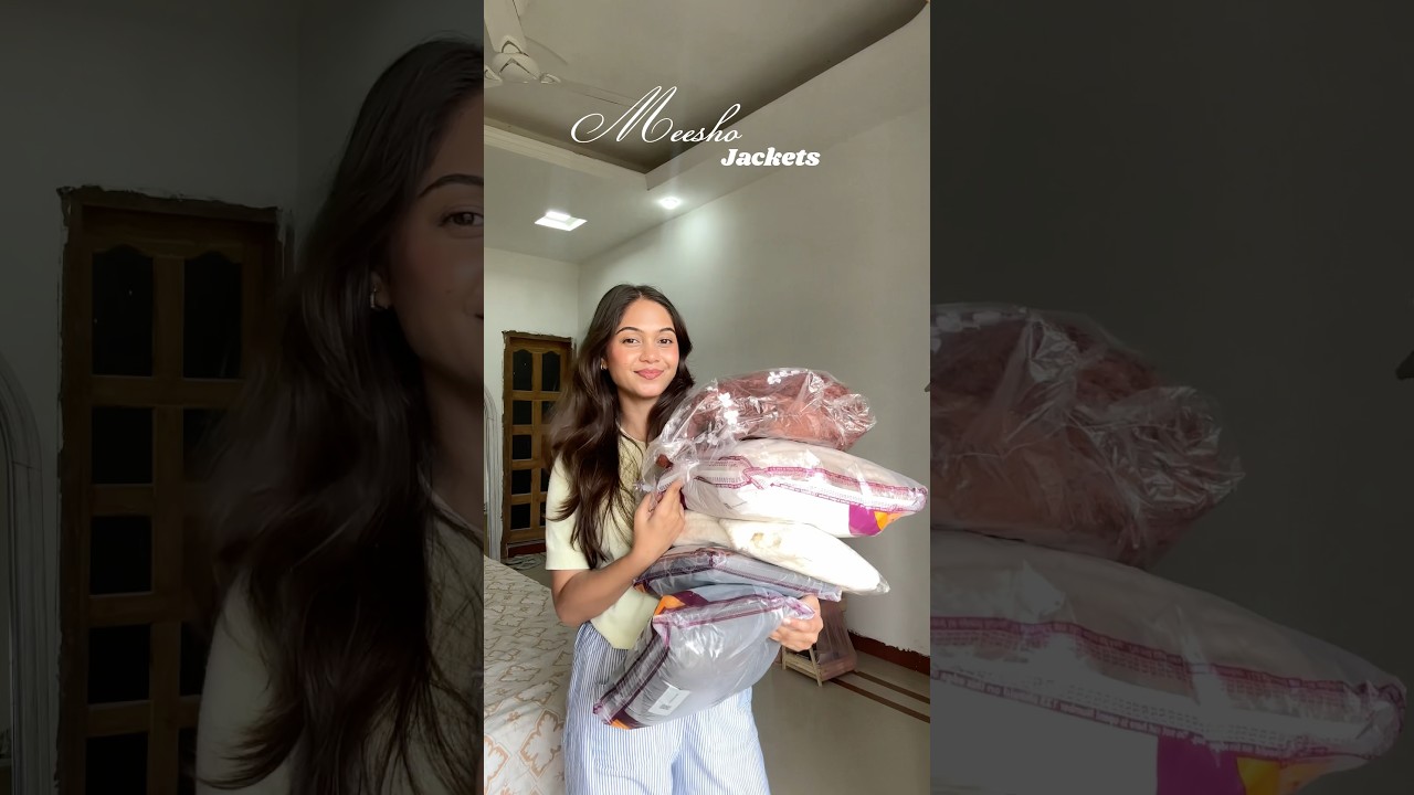 Meesho winter jackets #ytshorts #ashortaday #winter #jackets #sweater #sweatshirt #haul #meesho