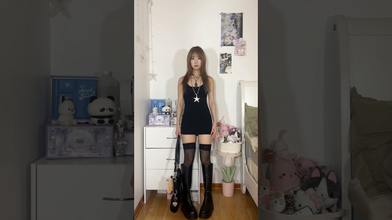 Styling a simple black dress👗 #blackdress #ootdguide #outfitideas #styling #outfitinspo