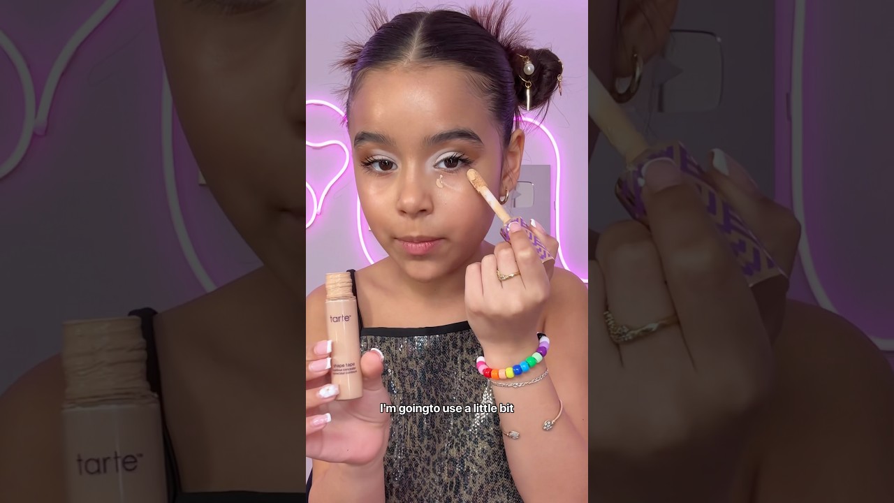 Easy Makeup Tutorial by 9 year old Kassie 🤍