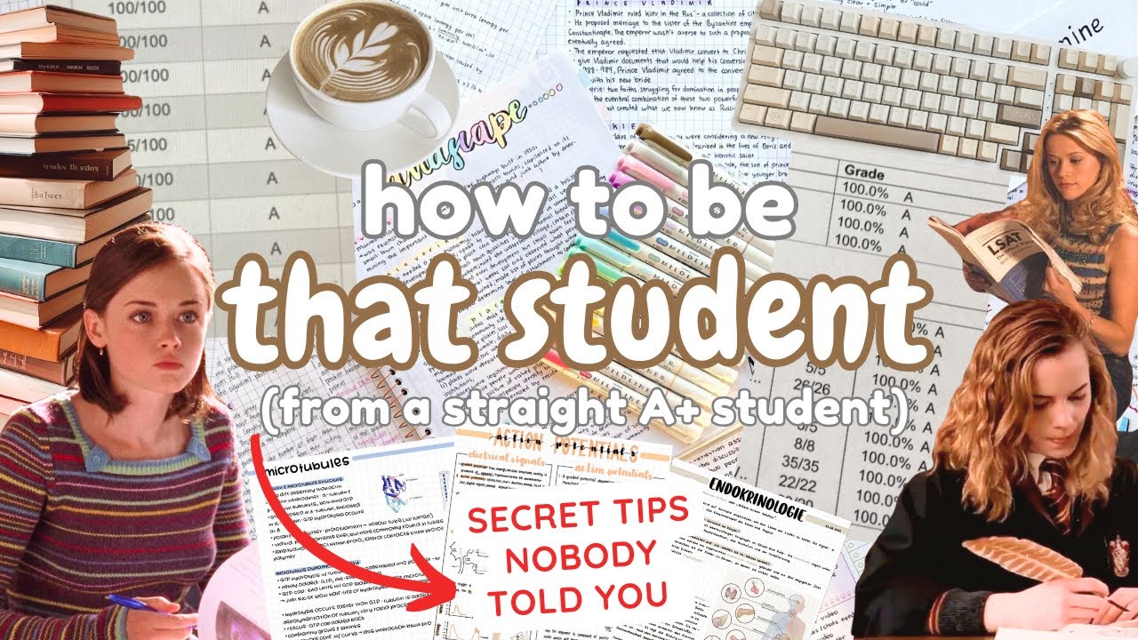 Become a top 1% student ✨💯 study tips, organization hacks, and motivation to always get straight A’s