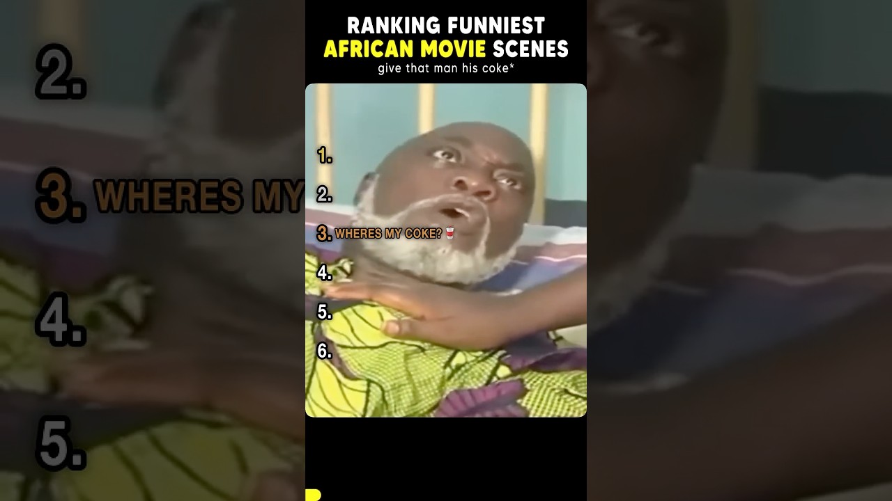 Ranking Funniest African Movie Scenes #shorts