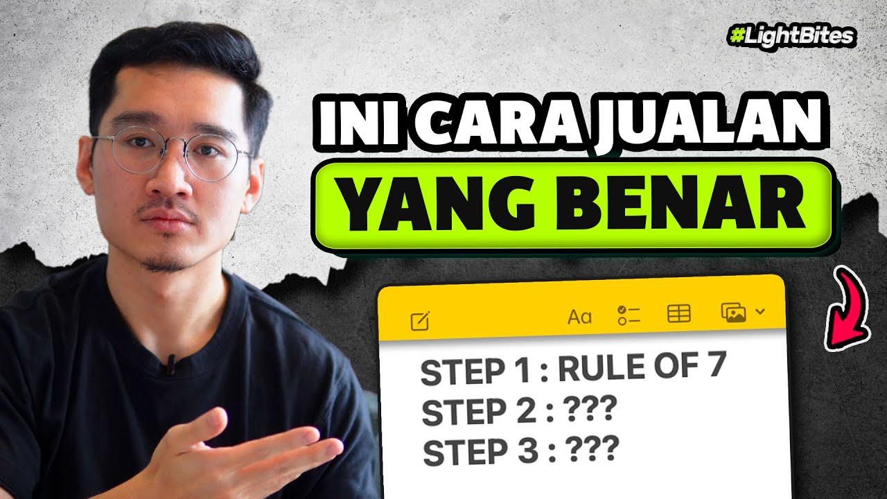 Alasan Kenapa Mayoritas Orang Ga Bisa Jualan