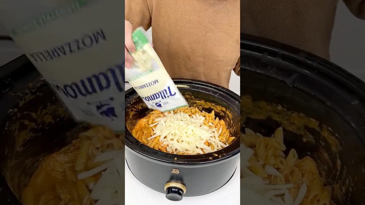 This is my favorite Italian dinner  #recipe #easyrecipe #pasta #crockpot #slowcooker #dinner