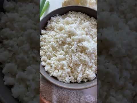How to Make Cauliflower Rice #shorts