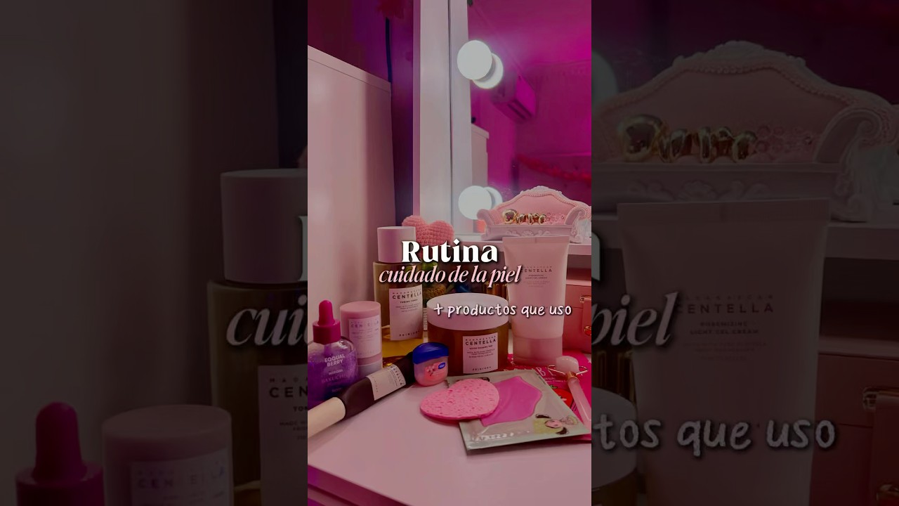 Más que una rutina de cuidado de la piel, es un ritual de relajación antes de mimir😮‍💨🪐✨ #skin