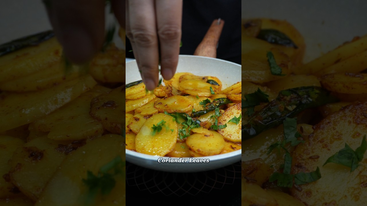 Quick Aloo Ki Sabji | Lunch Dinner Special 😋 #shorts