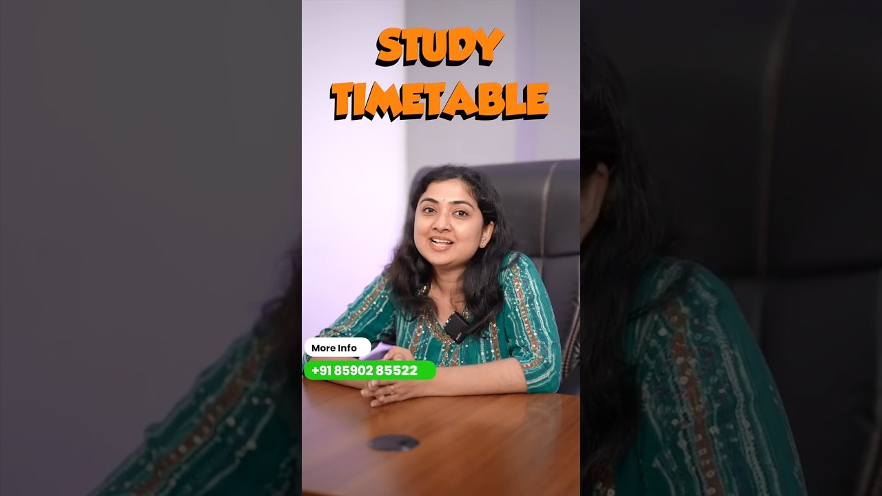 Study Tips for Exam Preparation | Time Table for Exam Preparation | Best Study Routine for Students