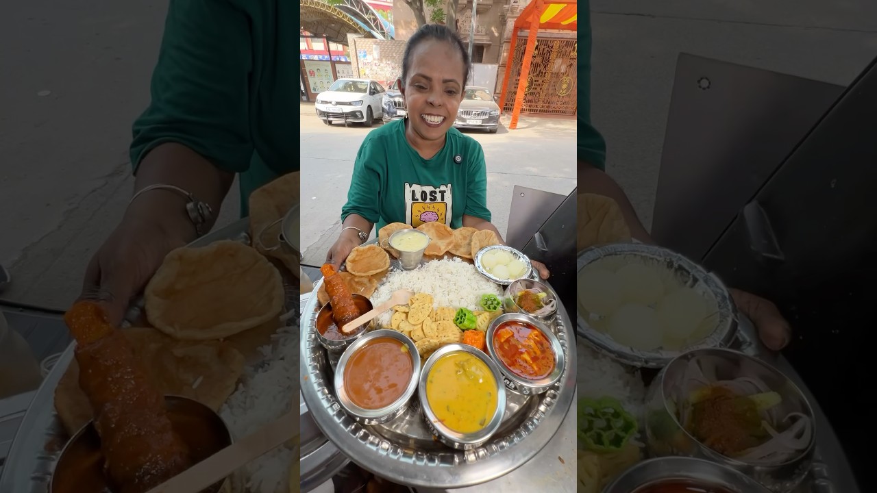 Adamkhor Thali😱#shortvideo#food#foodie#shortsvideo#shortsfeed#shorts#short#fyp#thali#indianfood