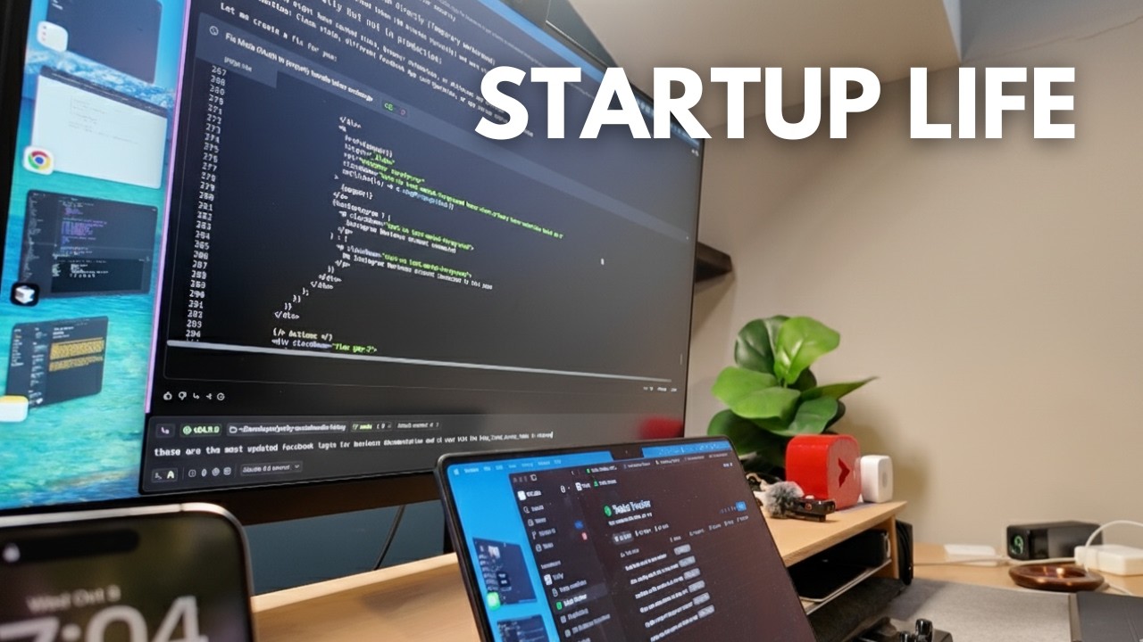 I finally quit my big tech job to build my own startup | coding vlog ep. 1