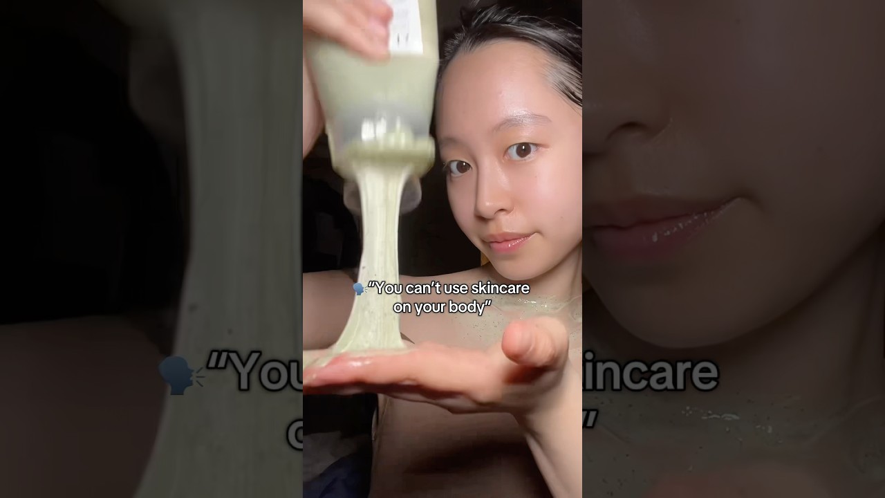 Skincare can be used as body care too!! Facial + body acne treatment @VT_COSMETICS_KR