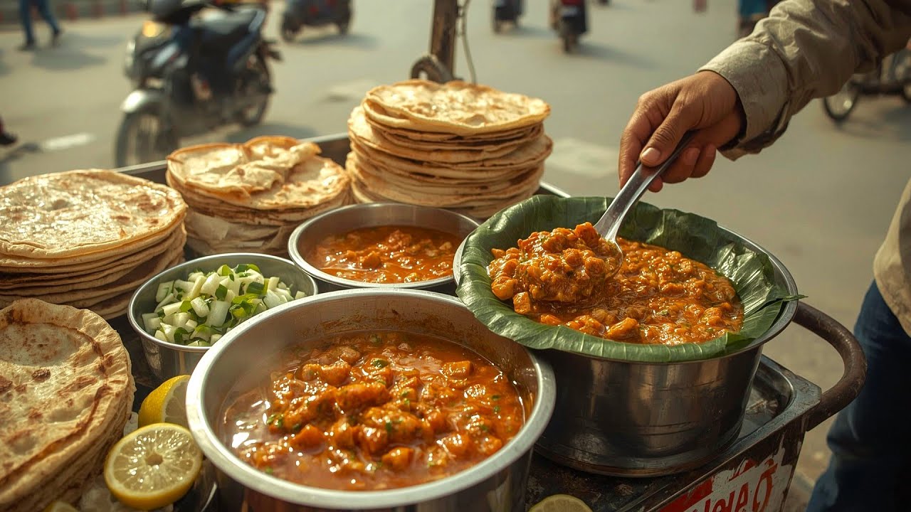 This Delhi Vendor’s Setup Turns Simple Ingredients into a Street Food Hit! 🤯🔥