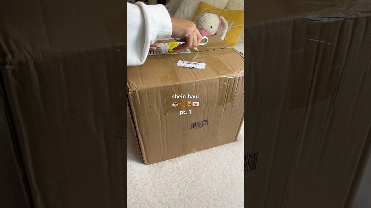 girly things and fall essentials 🍂🎀 #shein #sheinhaul #asmrsounds #unboxing #haul