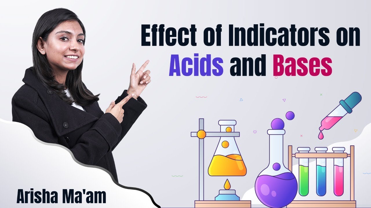 Effect of Indicators on Acids And Base | Science Experiment | CBSE Class 7th | Arisha Ma’am #shorts