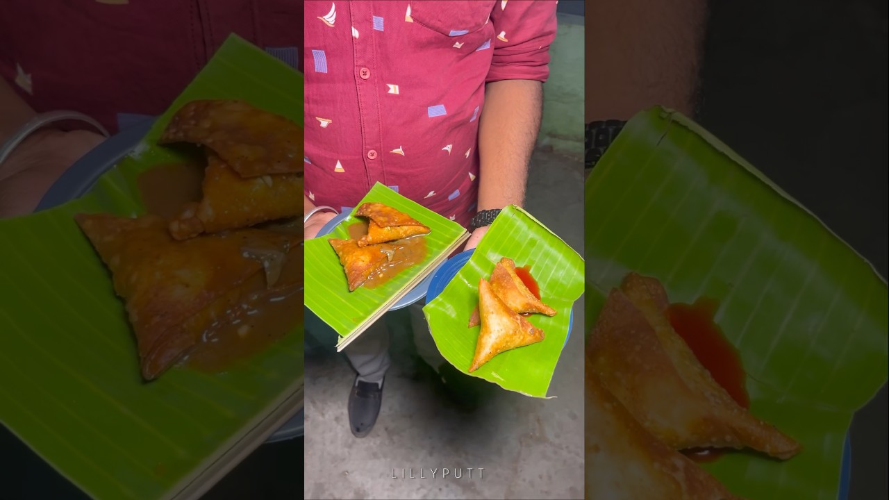 ULTIMATE CHICKEN & EGG SAMOSA – Erode #erode #samosa #snacks #eveningsnacks #streetfood #streetstyle