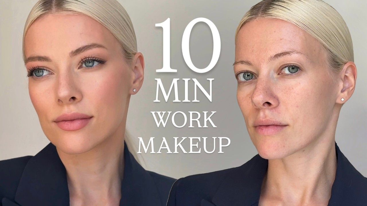 Back to Work Makeup in 10 Minutes | Elena Rachitskaya