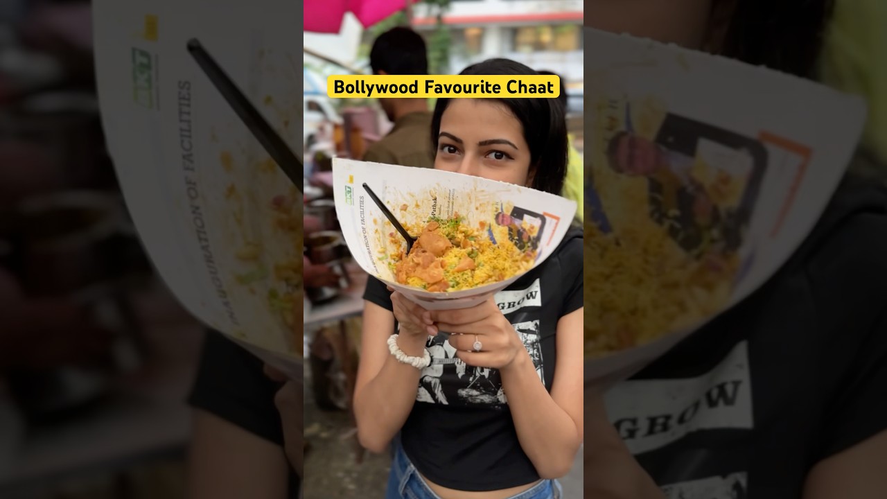 BOLLYWOOD Favourite Chaat Place In Mumbai #shorts