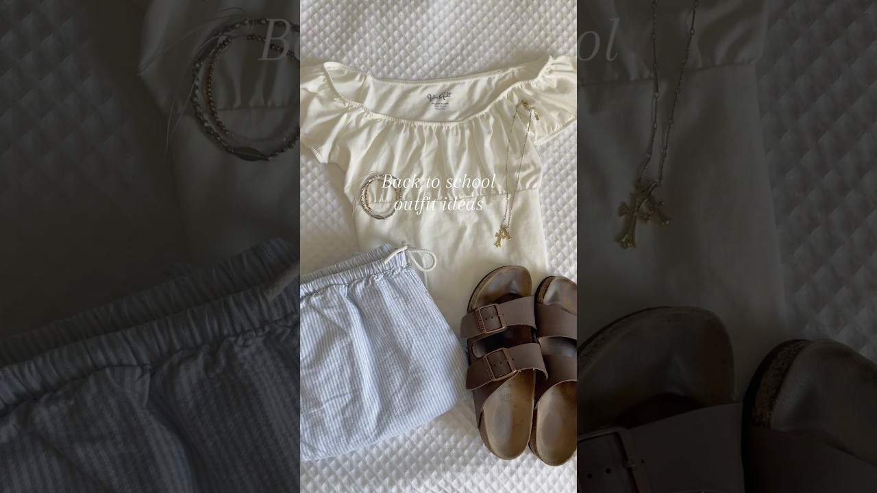 Back to school outfit ideas 🫐🐚 #backtoschool #fashion #outfit #brandy #hollister #shorts