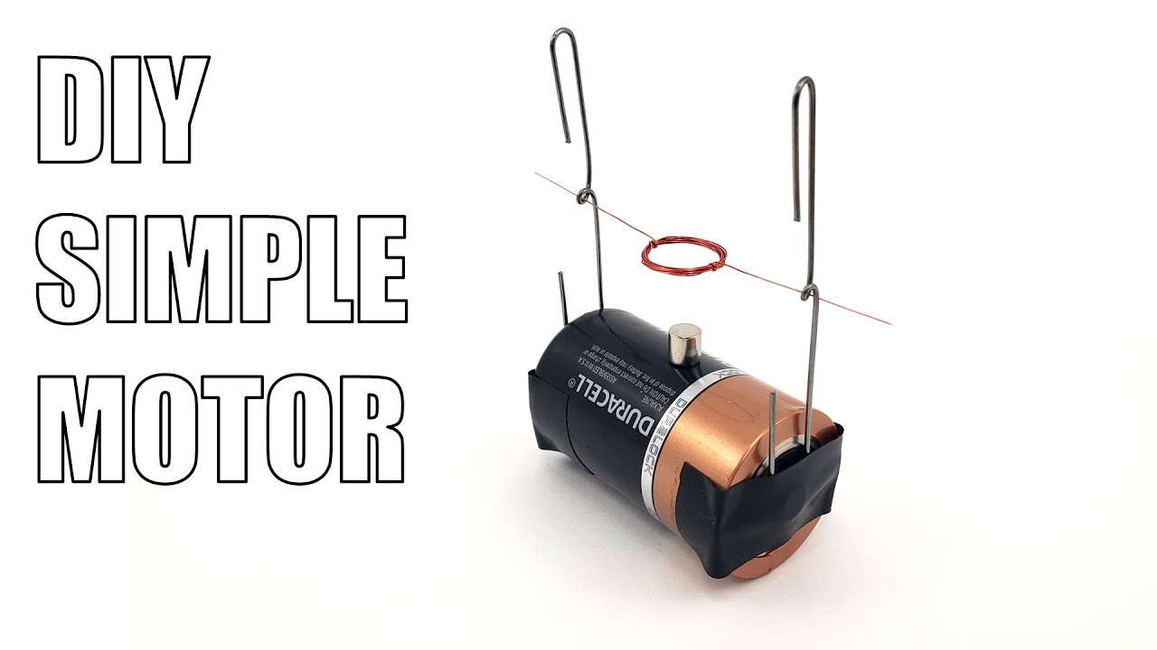 Build a Simple Electric Motor | Science Project