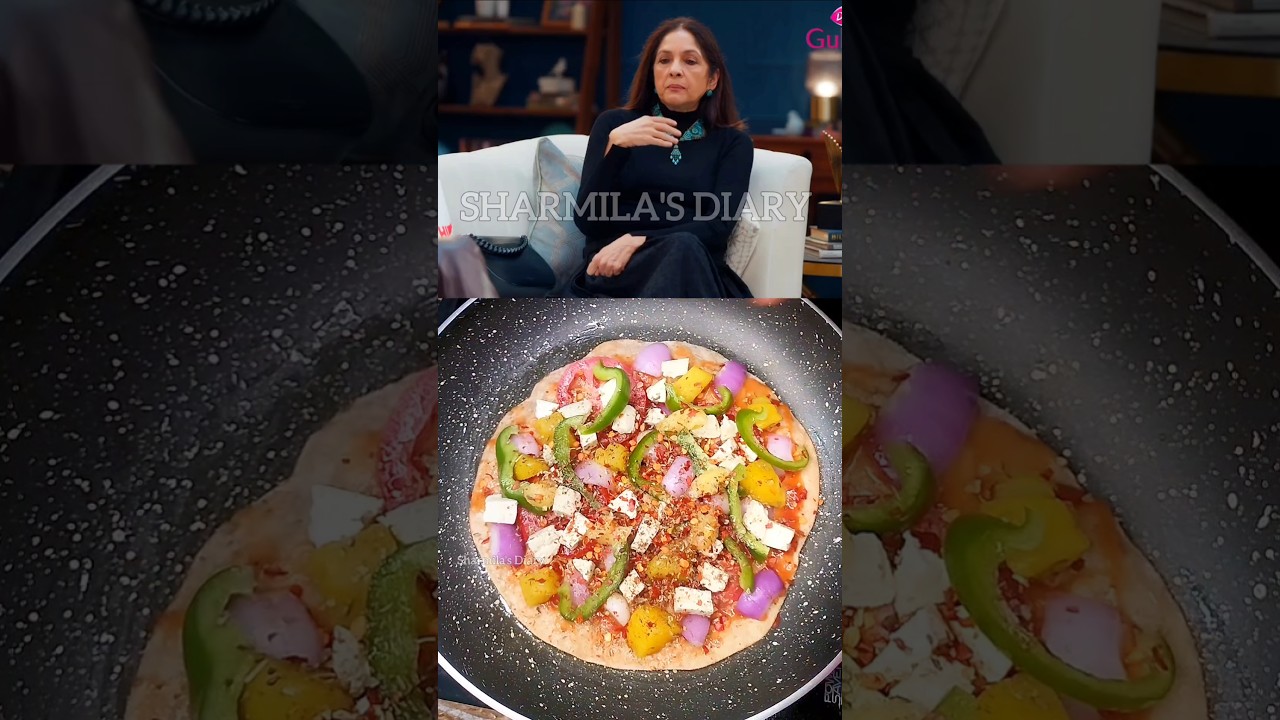 Neena Gupta Viral Healthy Pizza Recipe #trending #shorts #recipe #foryou