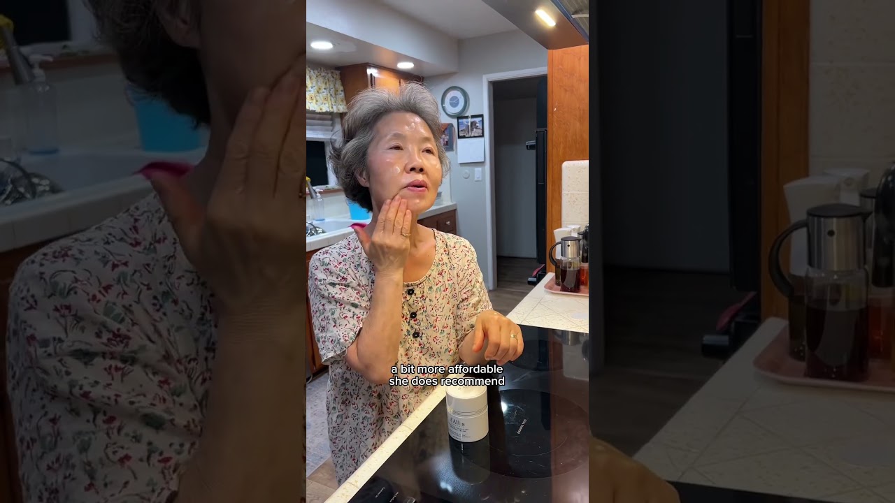 the secret to aging gracefully at 66 years old #skincare #skincareroutine #koreanskincare #korean