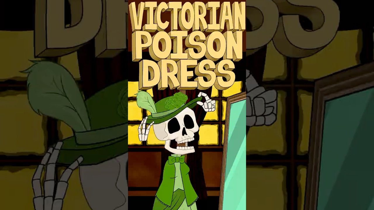 Victorian Poison Dress | European History | Extra History #shorts