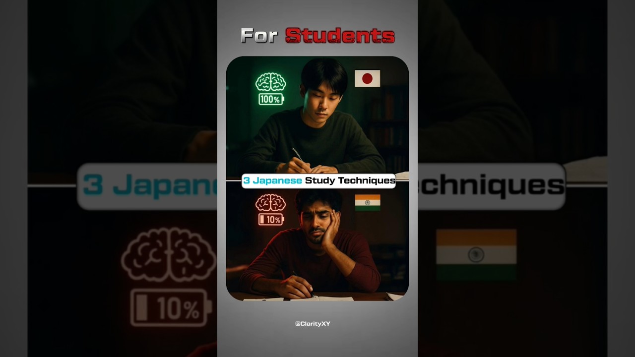 “हर Indian Student को सीखनी चाहिए ये 3 Japanese 🇯🇵 Study Techniques”