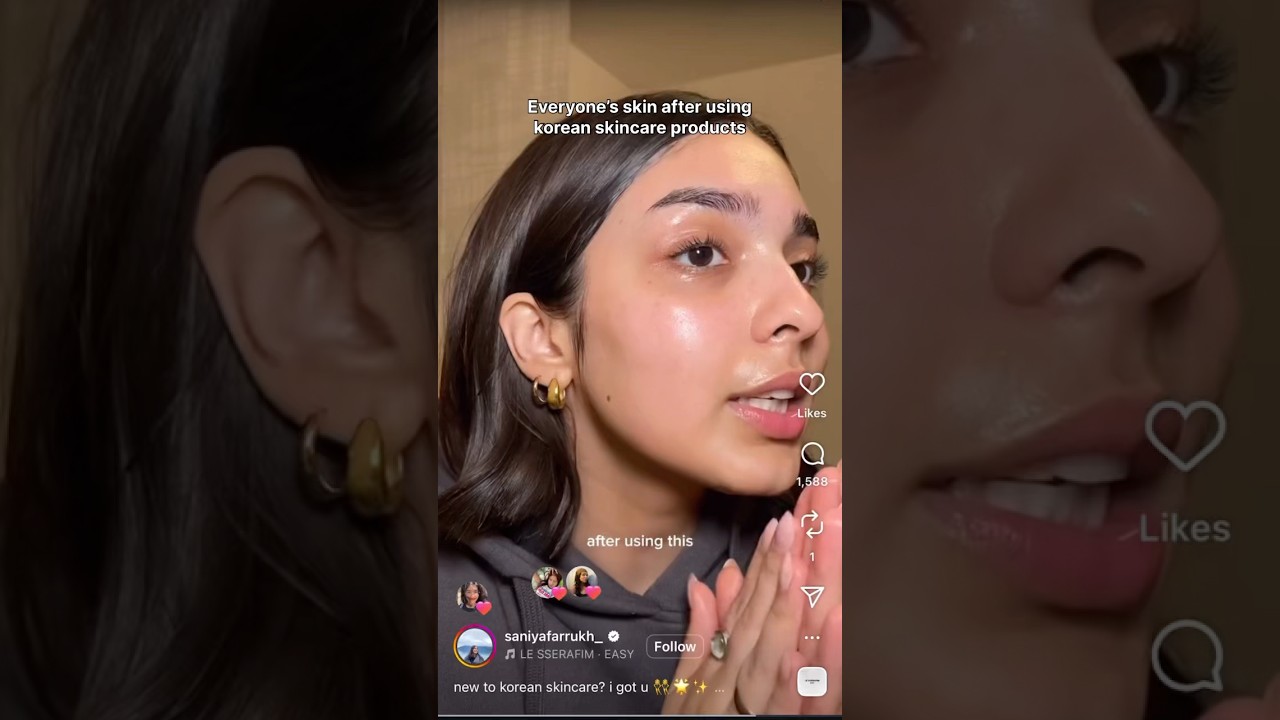 Is Korean skincare really worth it? 🥲🫢 #shortsaday #koreanskincare #glasskin #sensitiveskin #acne