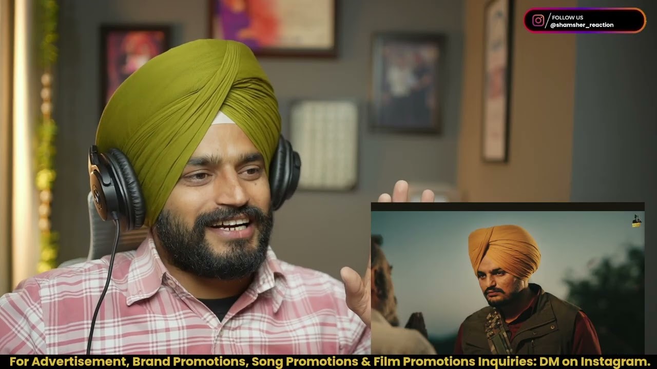 Reaction BAROTA (MUSIC VIDEO) SIDHU MOOSE WALA | THE KIDD | LATEST PUNJABI SONGS 2025