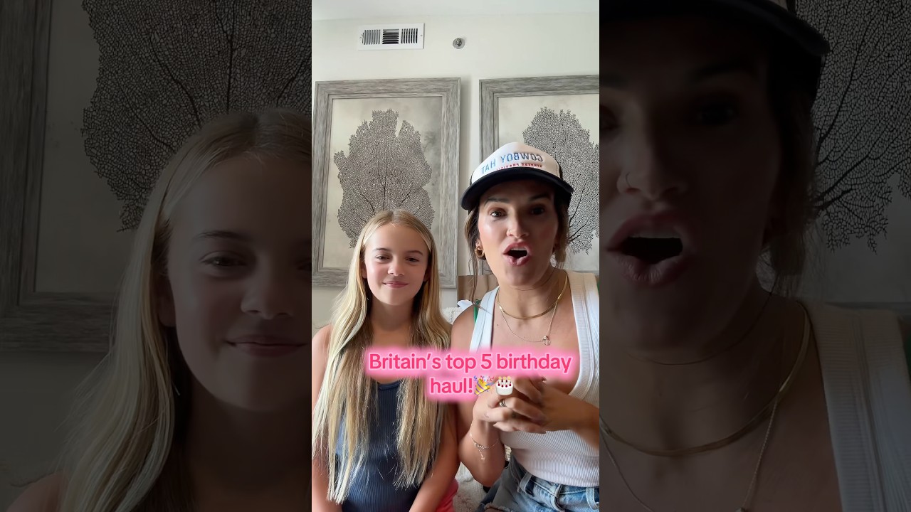 🎂Britain’s Top 5 Birthday Gifts Revealed! 🎉😱 #birthdayhaul #haul #shorts