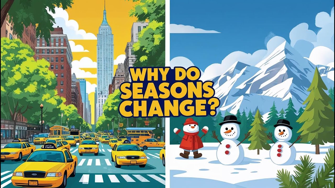 🍂 Why Do Seasons Change? | Amazing Planet Explainers 🌎