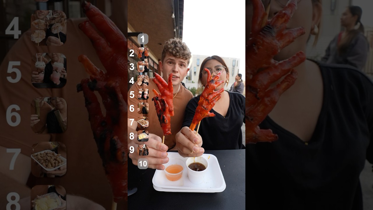 Ranking Filipino street food with @tommywinkler 🇵🇭🔥