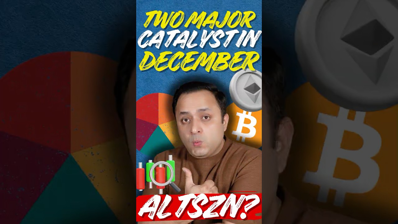 CRYPTO MARKET – Two Catalysts Coming In DEC’25 Will It Begin The ALTCOIN Season? | Crypto Currency